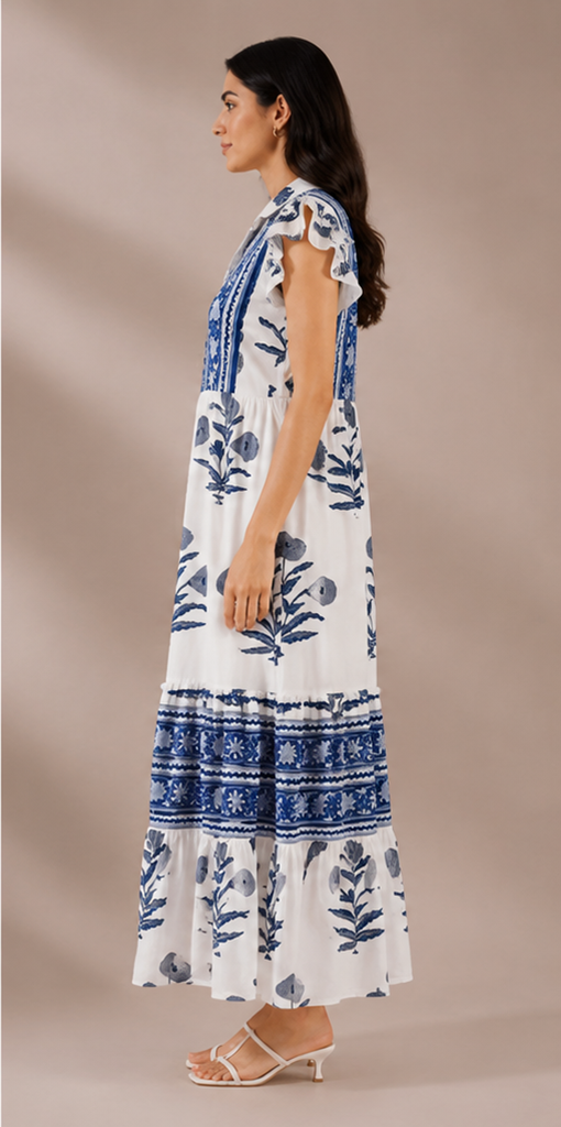 Cobalt Bloom (White & Blue)