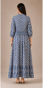 Indigo (Blue & White)