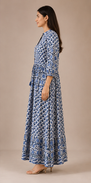 Indigo (Blue & White)