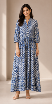 Indigo (Blue & White)