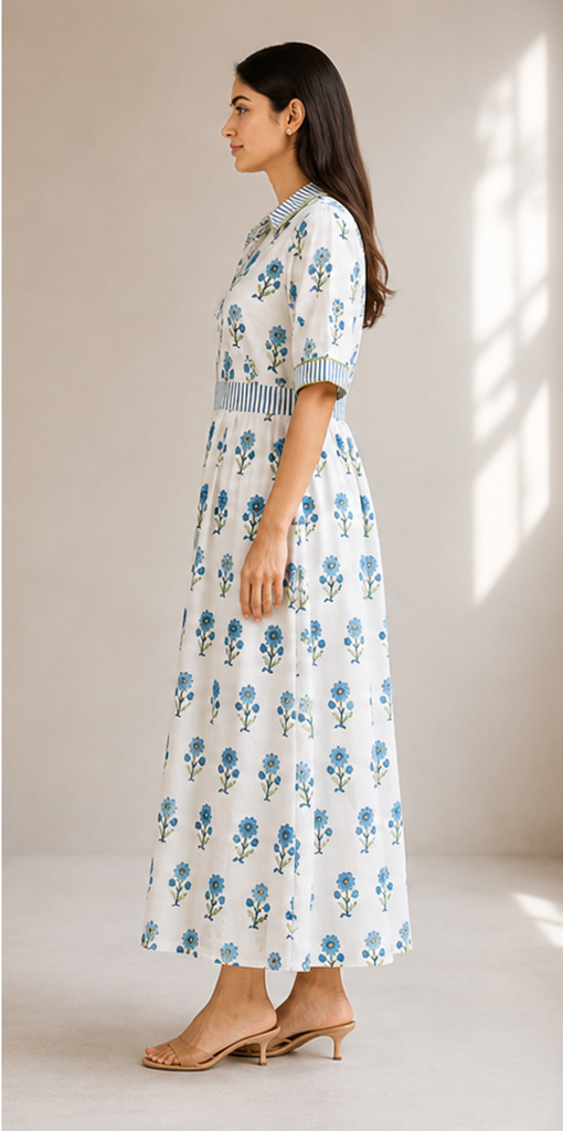 Meadow (White & Blue)