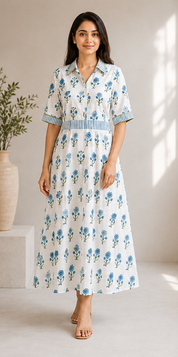 Meadow (White & Blue)