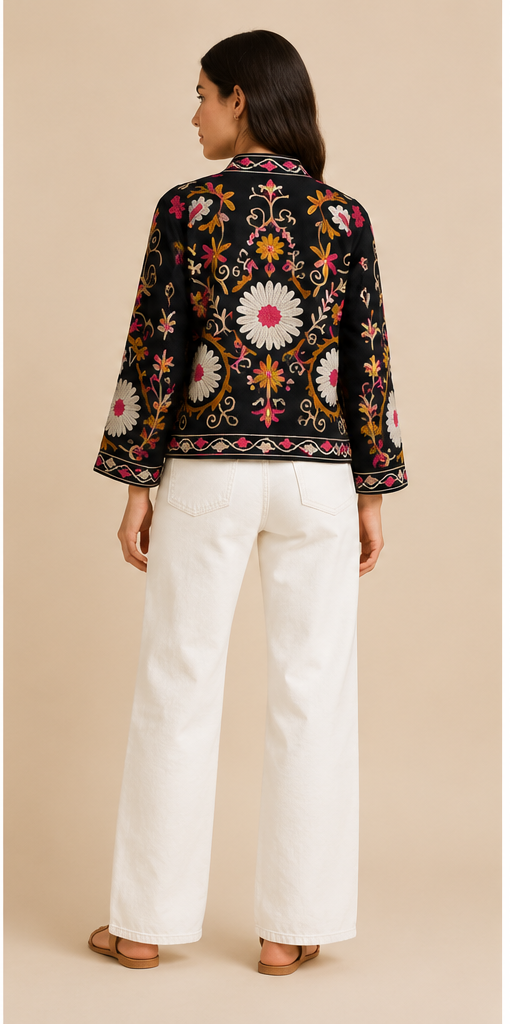 Noir Garden Jacket – Black