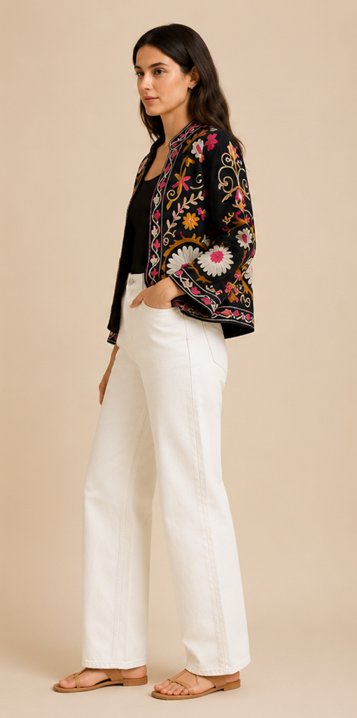 Noir Garden Jacket – Black