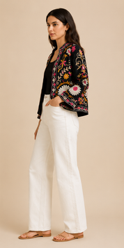 Noir Garden Jacket – Black