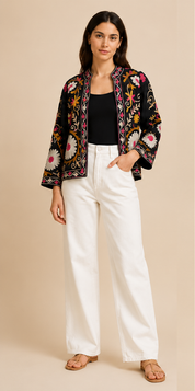 Noir Garden Jacket – Black